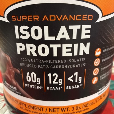 Body Fortress 100% Isolate Whey Chocolate Protein Powder 3 lbs  3/2026