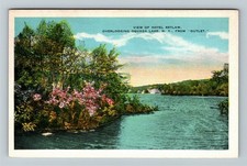 Oquaga Lake NY-New York, Hotel Retlaw, Advertising, Vintage Postcard
