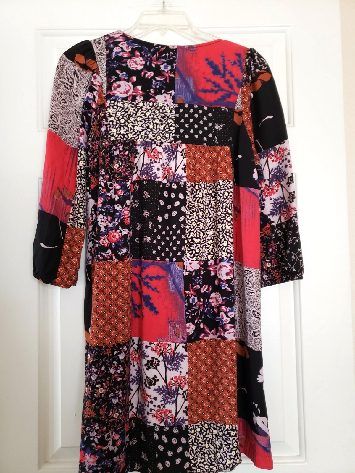 ANTHROPOLOGIE Dress Patchwork Practical Magic One… - image 10