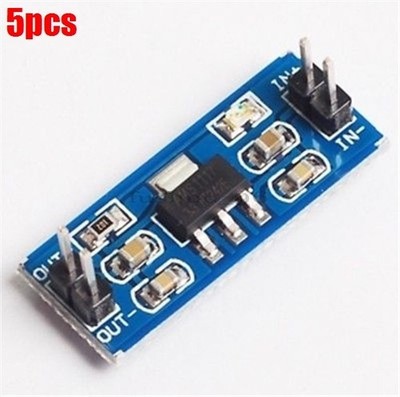 5Pcs AMS1117-3.3 AMS1117-3.3V Power Supply Module 3.3V New Ic we *vv