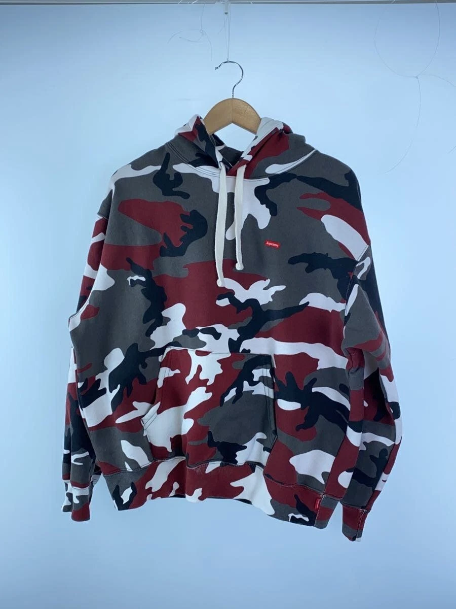 Sweat à capuche Supreme L coton camouflage occasion