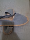 Womens Light Blue BNWOB Canvas Lands End Espadrilles Size 10 — photo 6