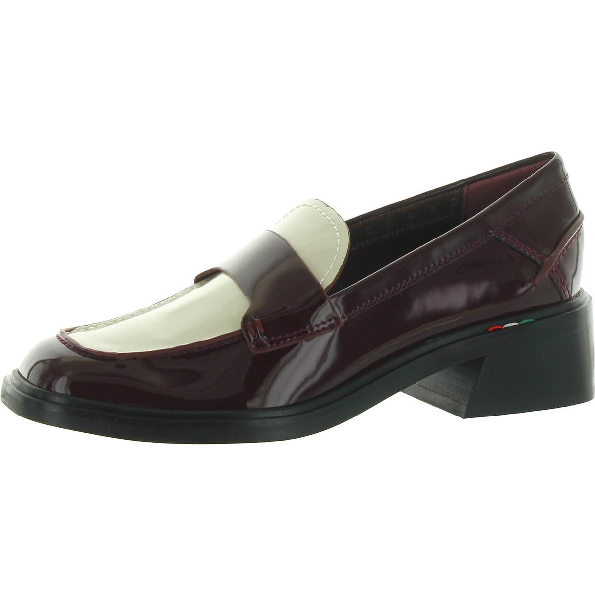 Женские мокасины Sarto Franco Sarto Gabriella красного цвета на среднем каблуке 10 (B,M) BHFO 2385
