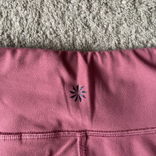 Athleta Girl High Rise Chit Chat Flare Pant Size L/12 Berry Rose Pink - Picture 7 of 7