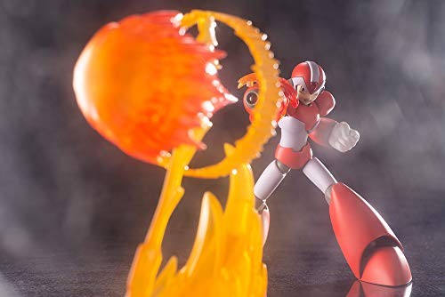 Ashiya Rockman X X Rising Fire Ver. Total Length about 135mm 1/12 Scale Plastic - Picture 5 of 12