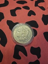 1921 Morgan Silver Dollar Coin in Protective Case