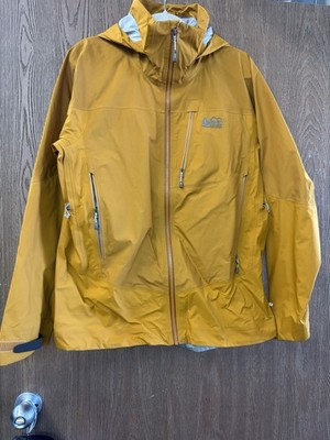 REI Men's Full-Zip Hooded Rain Jacket Size M