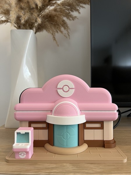 Pokopia Pokemon Center Dock para Nintendo Switch 2 (Sakura Pink)
