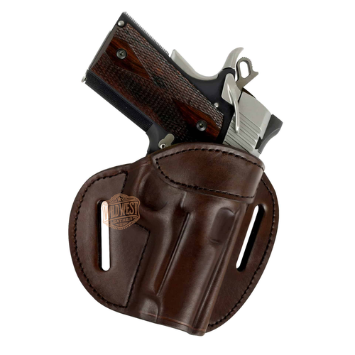OWB Leather Gun Holster - Compact Undercover OWB Holster - Choose Model - Picture 2 of 4