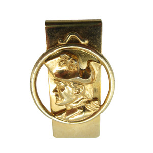 Paul Jones Whiskey Money Clip Advertising Vintage MCM