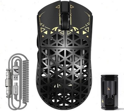 ATTACK SHARK R5 Ultra Wireless 8K Gaming-Maus Carbon Fiber PAW3950MAX
