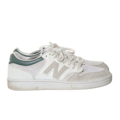 New Balance, Sneaker, Größe: 44 1/2, BB480LKD, Weiß/Grün, Herren #guB