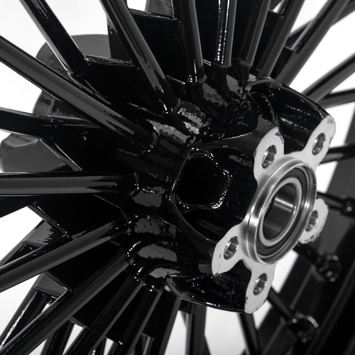 21x2.15 16x3.5 Fat Spoke Wheels for Harley Heritage Softail Classic Night Train - Bild 2 von 14