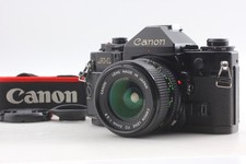 Near MINT Canon A-1 A1 35mm SLR Film Camera New FD 24mm f2.8 Lens From JAPAN