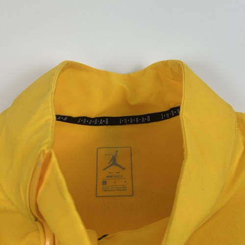 Nike Air Jordan Herren Gr. L Maize Michigan Wolverines Half Zip Shield Selten - Bild 2 von 10