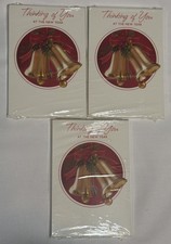 VTG Hallmark New Year’s Greeting Cards & Envelopes 3 Pks Of 8 Thinking Of You