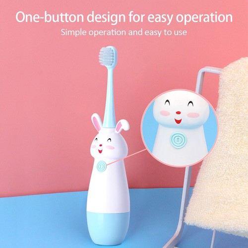 New Hot Children Electric Toothbrush Cartoon Pattern Tooth Brush Electric Teeth - Picture 2 of 7