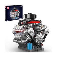 Mould King 10171 V8 Engine Building Blocks Sets - 487 PCS STEM Bui... Fast Ship