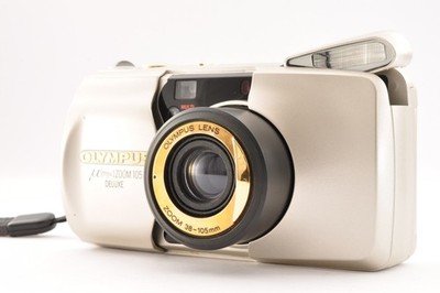 [Fast neuwertig] Olympus μ mju Zoom 105 Deluxe analoge Kompaktkamera aus Japan