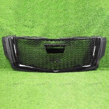 Fits 2015-2020 Cadillac Escalade Front Upper Bumper Grille Gloss Black W Camera