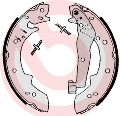 BREMBO Bremsbackensatz S 06 504 für E30 BMW 3er 316 Ecotronic 318 320 324