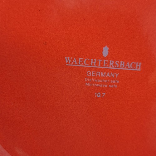 Waechtersbach Red Christmas Tree 7.5" Plate Set Of 4 Salad Desert - Picture 8 of 12