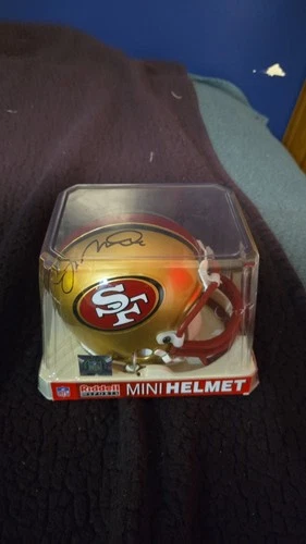Joe Montana Autographed Mini Helmet San Francisco 49ers
