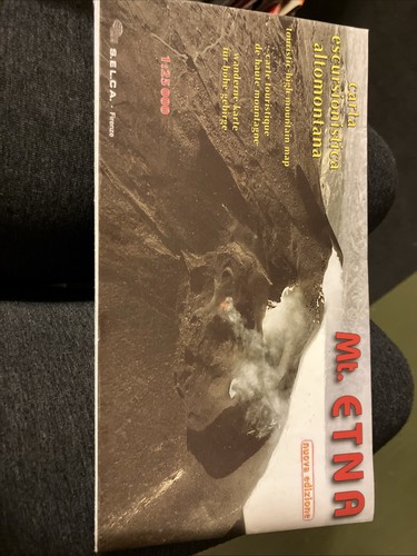 Mt Etna Tourist Map 2010. 1:25,000 Geological - Picture 1 of 5
