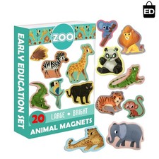 Interactive Jungle Animal Magnets - Fun & Educational Fridge Toys for Kids