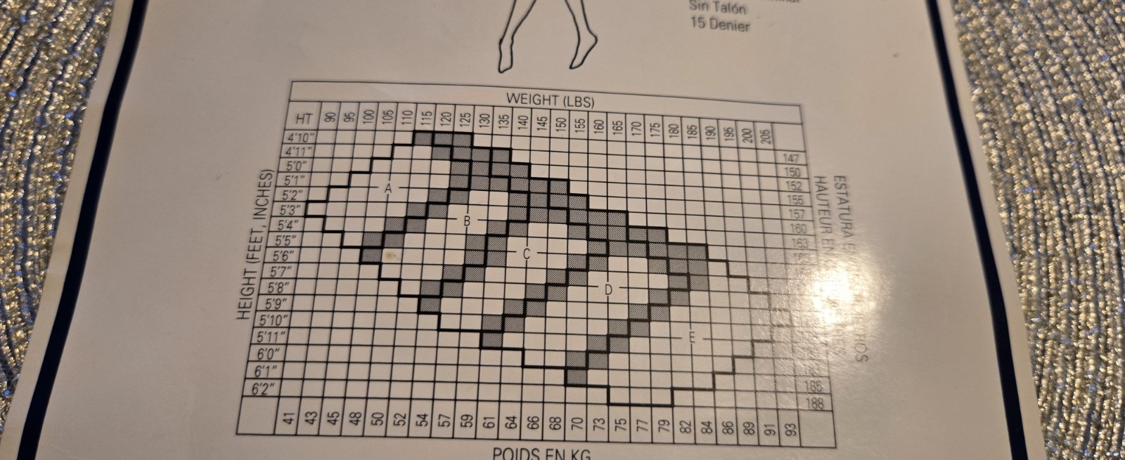 Vintage Givenchy Shimmery Ultra Sheer Control Top Pantyhose Jet Black Size B thumbnail 12