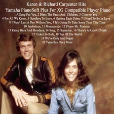 Carpenter Hits Yamaha PianoSoft PLUS XG For Disklavier & Clavinova Player Pianos