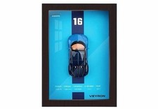 Mini Vehicles Toy For Photo Frame Version Alloy Metal Sports Car Decor In Blue