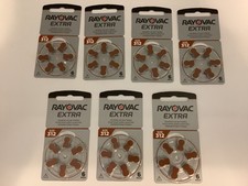 Rayovac Zinc Air Extra Hearing Aid Batteries 6 Cells Size 312 Advanced Brown 