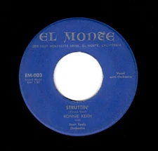 ROCKABILLY-RONNIE KEITH-STRUTTIN'/MAD CAT BOOGIE-EL MONTE 003