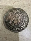 One-ounce 1987 Silver Liberty Round composed of .999 pure silver.
