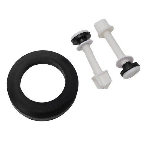 Toilet Hinge Close Coupling Kit with Rubber Washer and Bolts for Cistern Repair - Picture 11 of 12