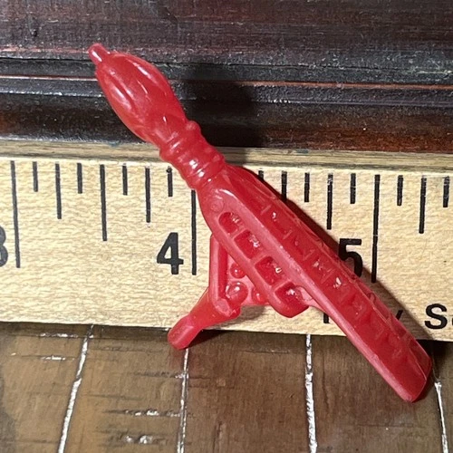 Vintage He-Man Masters Of The Universe Spydor Red Gun Blaster Part Unbroken