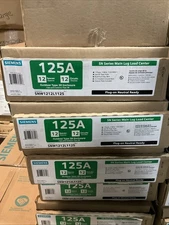 Siemens SN Series Main Lug Load Center 125 Amp 12-Space 12-Circuit Subpanel