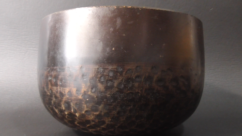 or25116 JAPANESE BUDDHIST SINGING BOWL ORIN GONG 18.1 cm /7.1 inch Width VINTAGE - Video 1 of 1