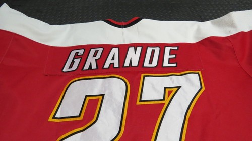 1998-99 Duilio Grande Baie-Comeau Drakkar Game Used Worn QMJHL Hockey Jersey CHL - Picture 9 of 11