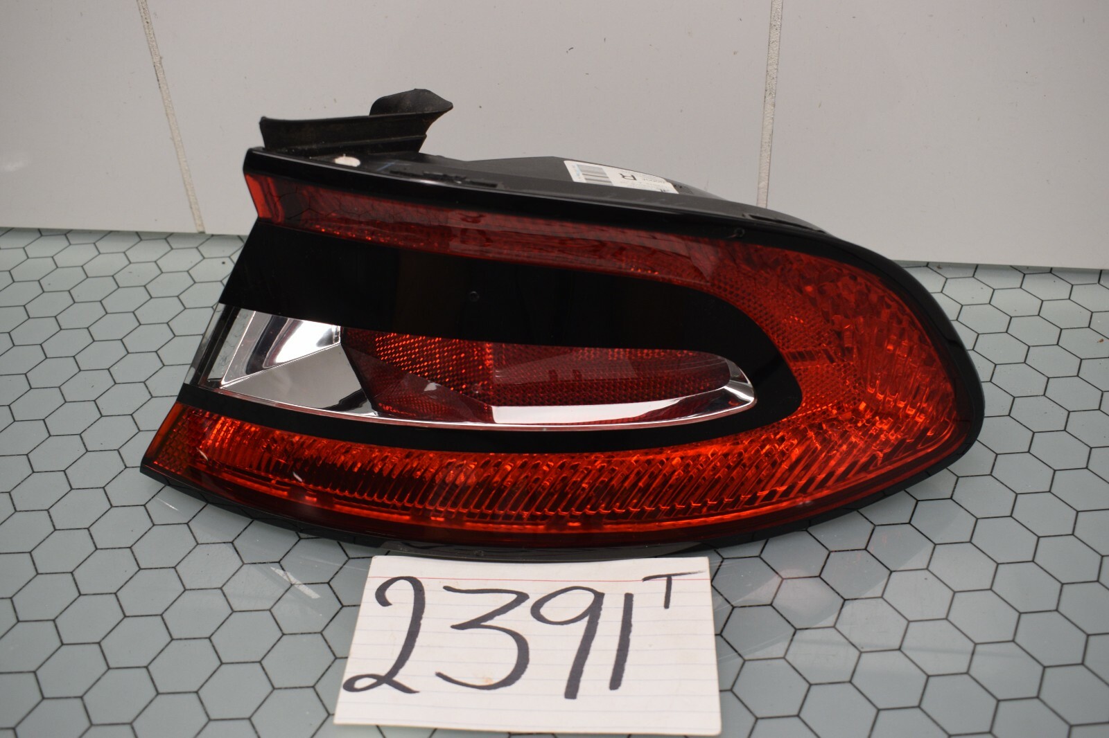 13 14 15 16 Dodge Dart PASSENGER Side Tail Light Used Rear Lamp #2391-T