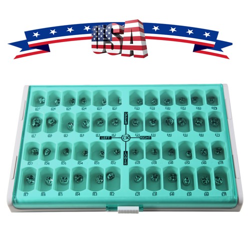 USA Dental Kids Crown Stainless Steel Temporary Primary Molar Crowns 48 Sizes - Picture 9 of 21