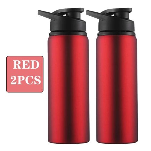 600ml / 20oz Portable Stainless Steel Water Bottle Cycling Outdoor Gym Mug Gift - Picture 17 of 35