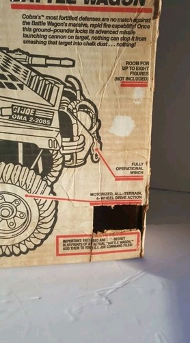 1991 G.I. Joe Battle Wagon w/box - Picture 7 of 12