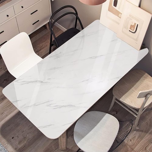 Waterproof Gray and White Marble Wallpaper - Versatile Peel & Stick Solution - Picture 4 of 9