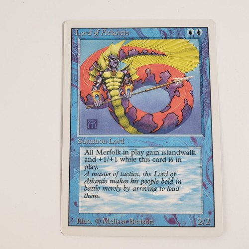 MTG Revised Lord of Atlantis - Picture 1 of 10