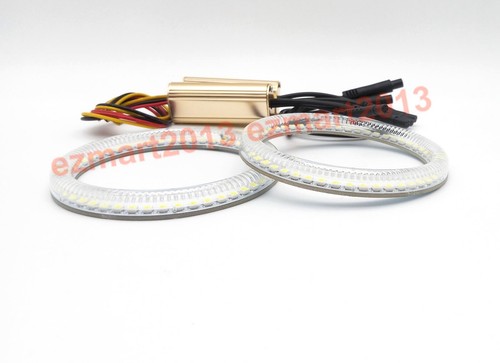 W&Y Switchback Halo Ring for Ford Mustang 05-09 Devil Demon Angel Eyes Lamp DRL - Picture 10 of 14