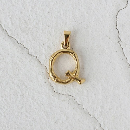 18ct Gold Plated Initial Letter Charm Pendant Words Necklace A to Z Gift - Picture 16 of 25
