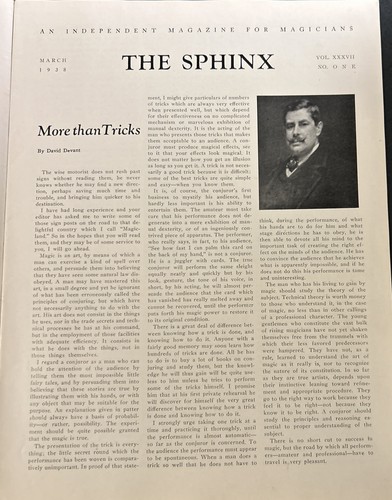 Die Sphinx - Zeitschrift für Magier (März 1938) - Bild 4 von 7