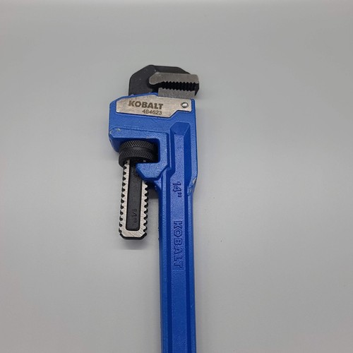 Kobalt 14” Cast Iron Pipe Wrench #464623 NEW - Picture 3 of 3
